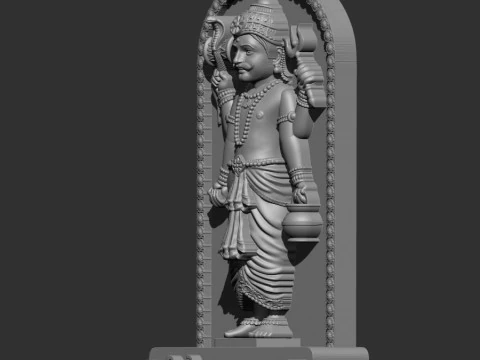 Shree bhaikhanaath prasan 3D Model