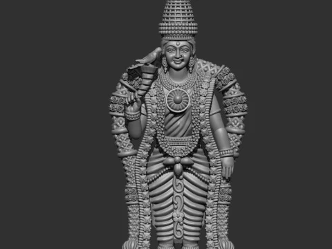 Devi Minakshi Model 3D