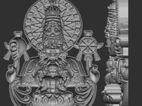 Balaji and laxmi 3D Model