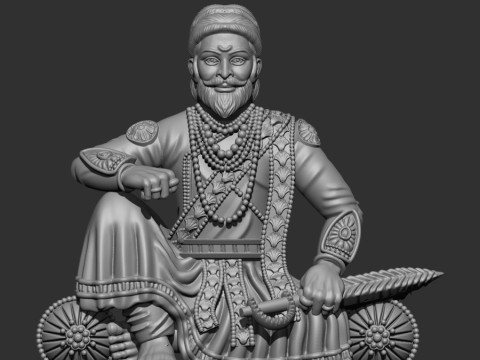 Shivaji Model 3D