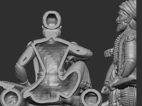 Shivaji 3D Model