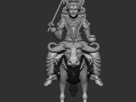 Буйвол воїн 3D Модель