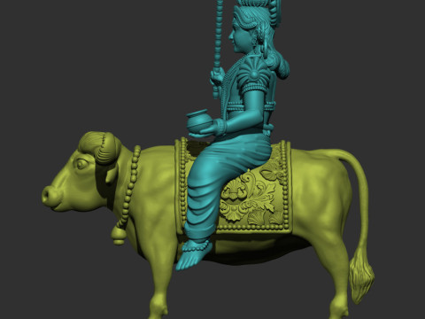 Buffalo warrior 3D 模型