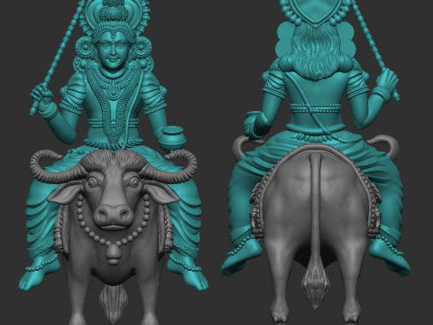 Buffalo warrior 3D 模型