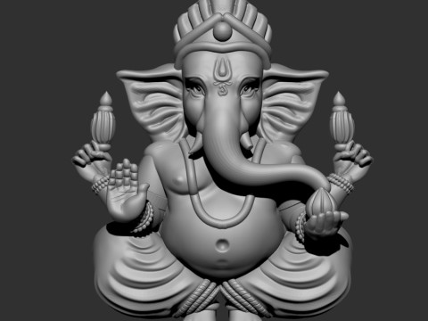 Ganesh ji 3D Model