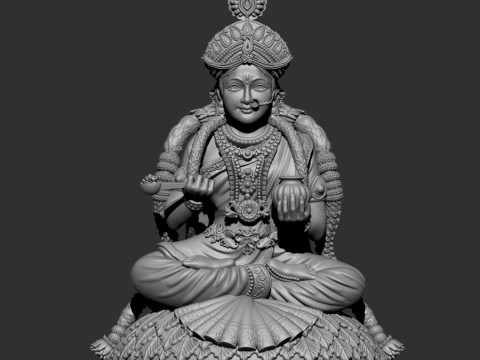Annapurna Devi 3D Model
