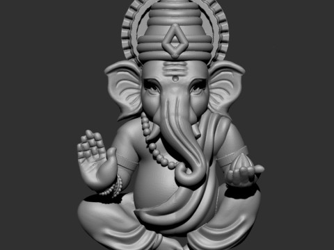 Ganesh ji 3D Model