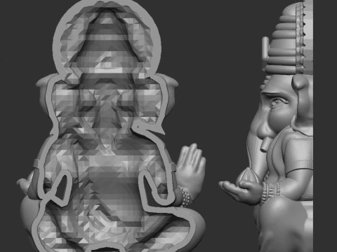 Ganesh ji 3D Model