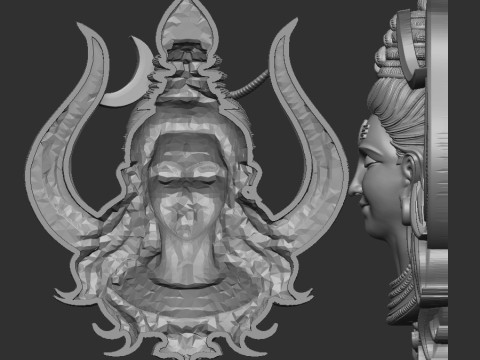 Shiv ji Modèle 3D