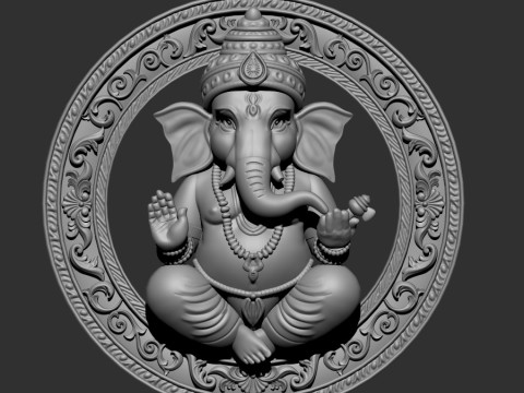 Ganesha 3D Model