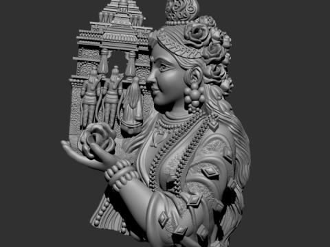 Ram sita 3D 모델