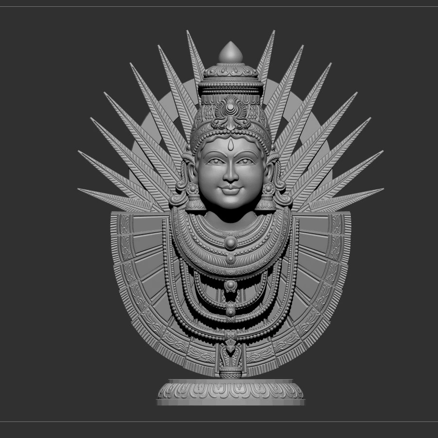 Yellamma 3D Model .c4d .max .obj .3ds .fbx .stl .blend 