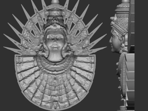 Yellamma 3D Model