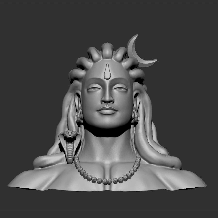 Mahakal 3D Model .c4d .max .obj .3ds .fbx .stl .blend 