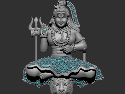 Shiv ji 3D Model