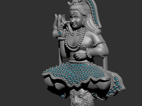 Shiv ji 3D Model