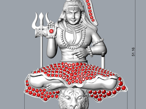 Shiv ji 3D Model