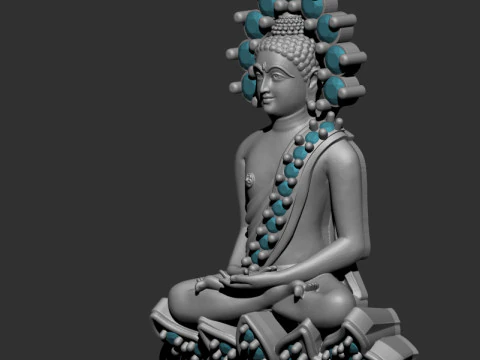 Buddha Gautama Model 3D