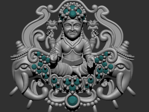 Laxmi ji 3D 모델