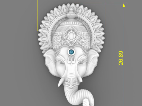 Ganesh ji 3D 모델