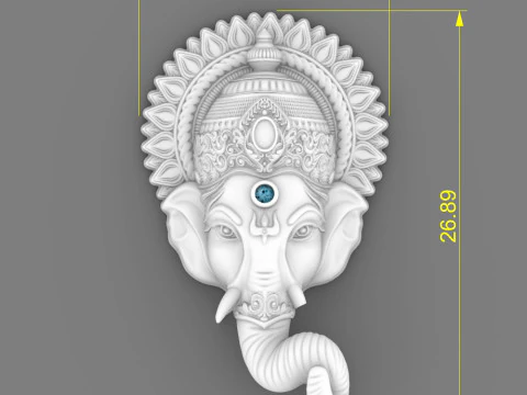 Ganesh Ji Modèle 3D
