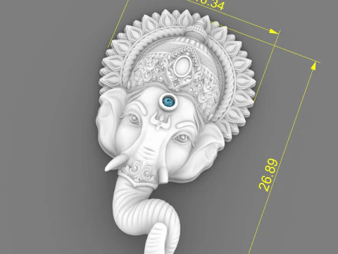 Ganesh Ji Modèle 3D