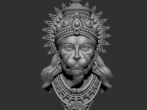HANUMAN JI 3D Model