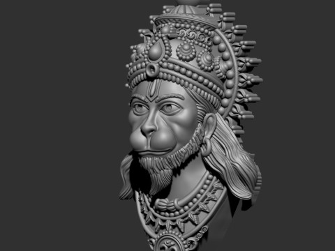 HANUMAN JI 3D Model