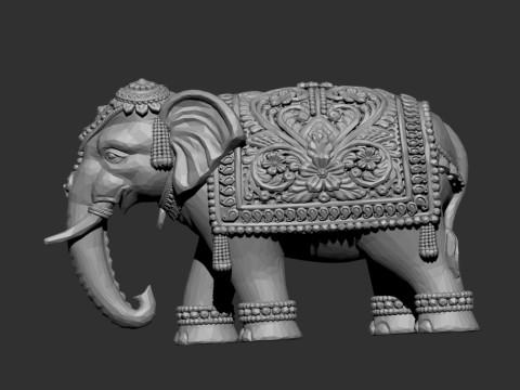 Elephant 3Dモデル