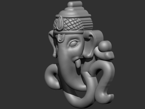 Ganesh ji face 3D Модель