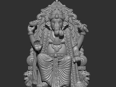 Ganesh ji 3Dモデル