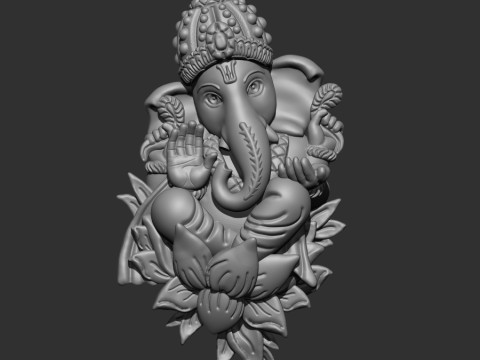 Ganesh ji 3Dモデル
