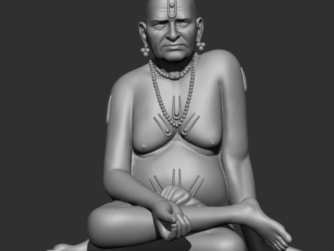 Swami samarth 3Dモデル