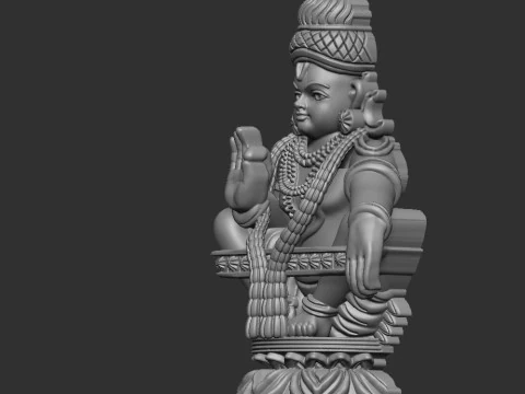 Ayyappan 3D Model