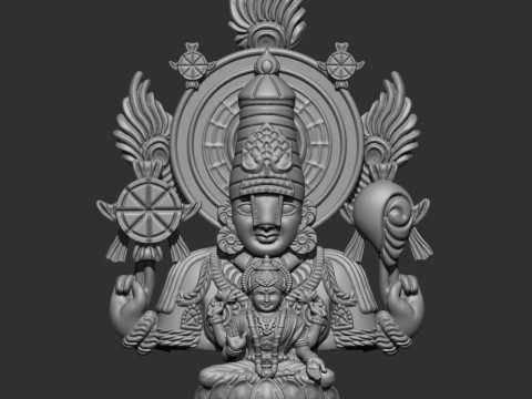 Perumal and lakhmi 3Dモデル