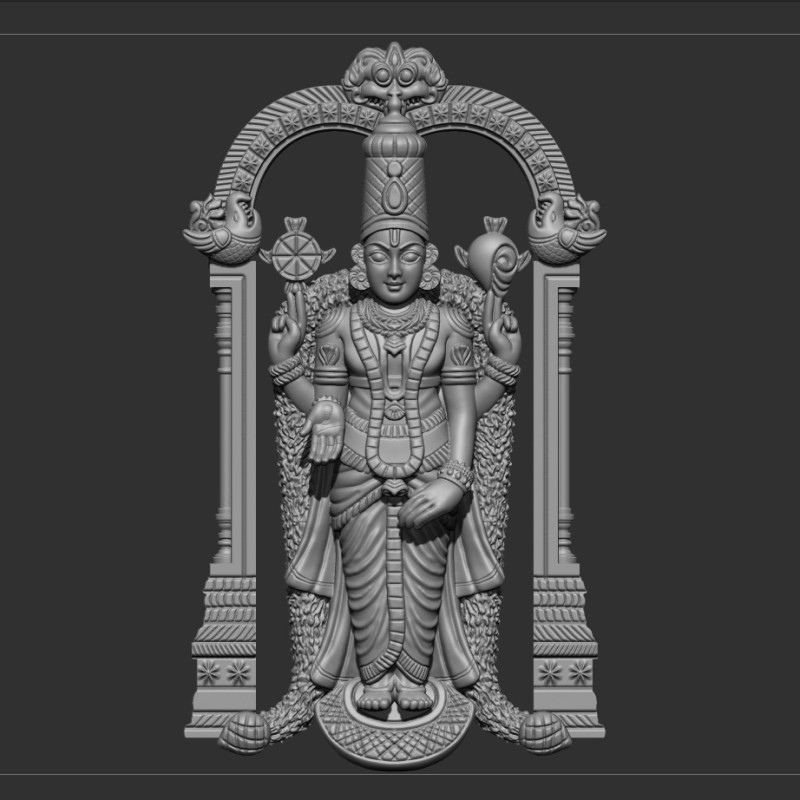 Perumal 3D Model .c4d .max .obj .3ds .fbx .stl .blend