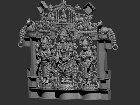 Balaji tample 3D 모델