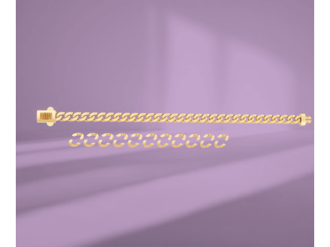 Cuban braclet Modello 3D