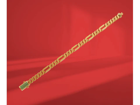 Cuban bracelet 3D Model