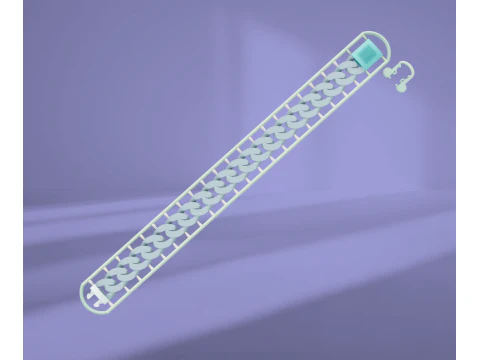 Cuban bracelet 3D Model