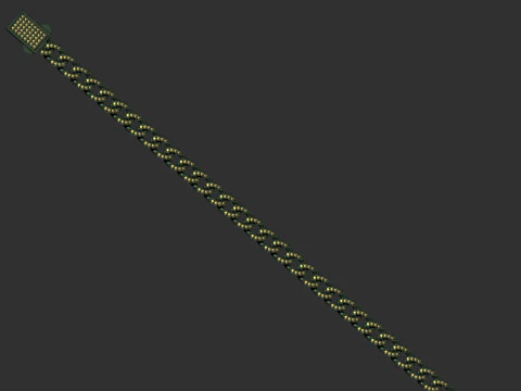 Kubanisches Armband 3D Modell