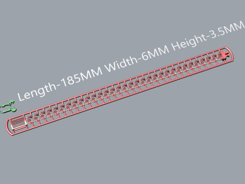 Кубинський браслет 3D Модель
