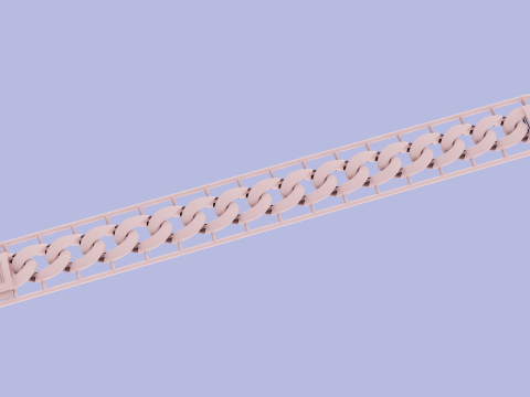 Cubaanse armband 3D Model