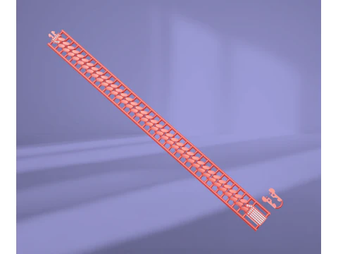 Cuban bracelet 3D Model