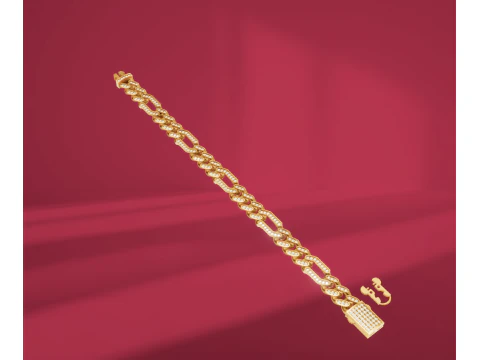 Cuban bracelet 3D Model