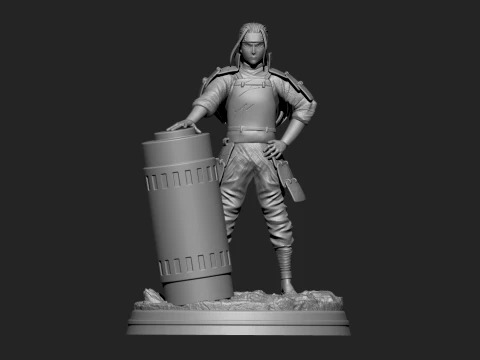 Hashirama Senju 3D Print STL Model Naruto First Hokage Anime Statue Ninja Warrior Figure 3D Print Model