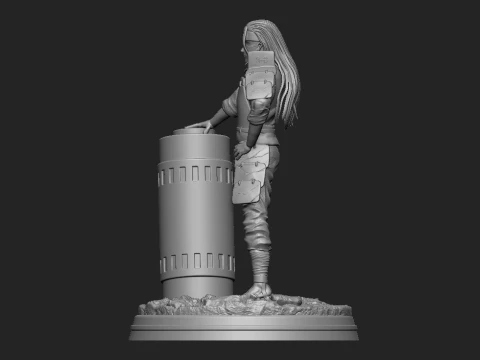 Hashirama Senju 3D Print STL Model Naruto First Hokage Anime Statue Ninja Warrior Figure 3D Print Model
