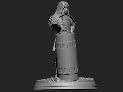 Hashirama Senju 3D Print STL Model Naruto First Hokage Anime Statue Ninja Warrior Figure 3D Print Model