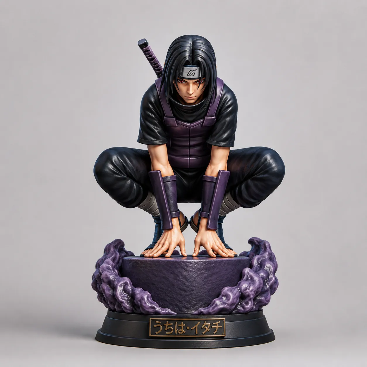 Itachi Uchiha Naruto 3D Print STL Model 3D Print Model .c4d .max .obj .3ds .fbx .stl .blend