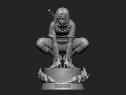Itachi Uchiha Naruto 3D Print STL Model 3D Print Model